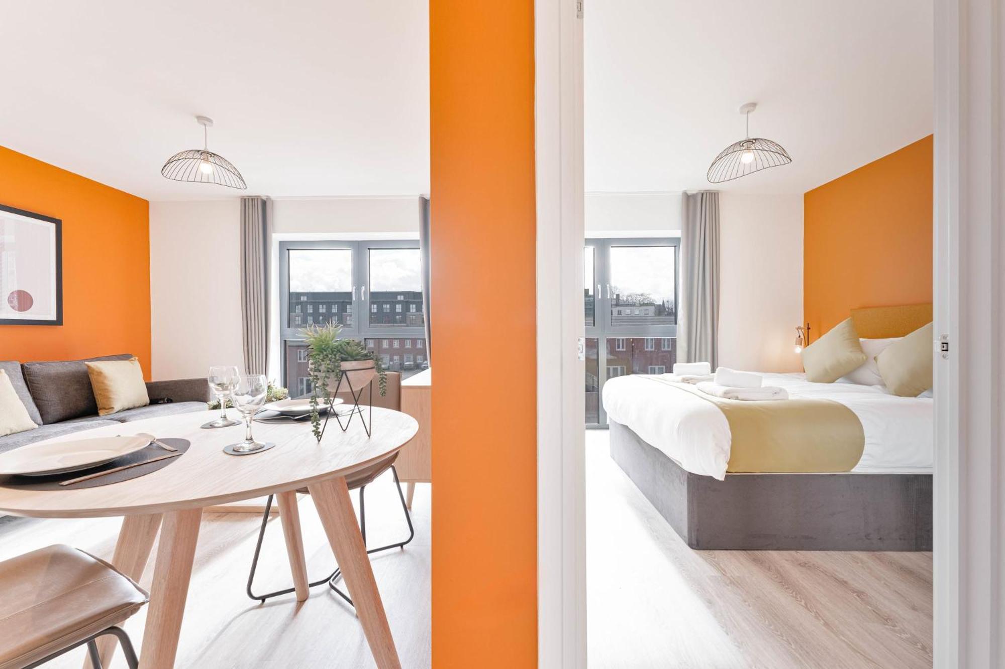 Stayzeni, Hardwick House Derby Modern 1 Bed Flat Екстериор снимка